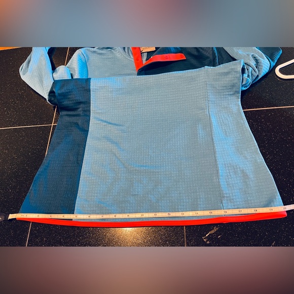 Ortovox  women Light Grid 1/4 Snap Hooded Pullover/blue/SZ. Large - Picture 13 of 16